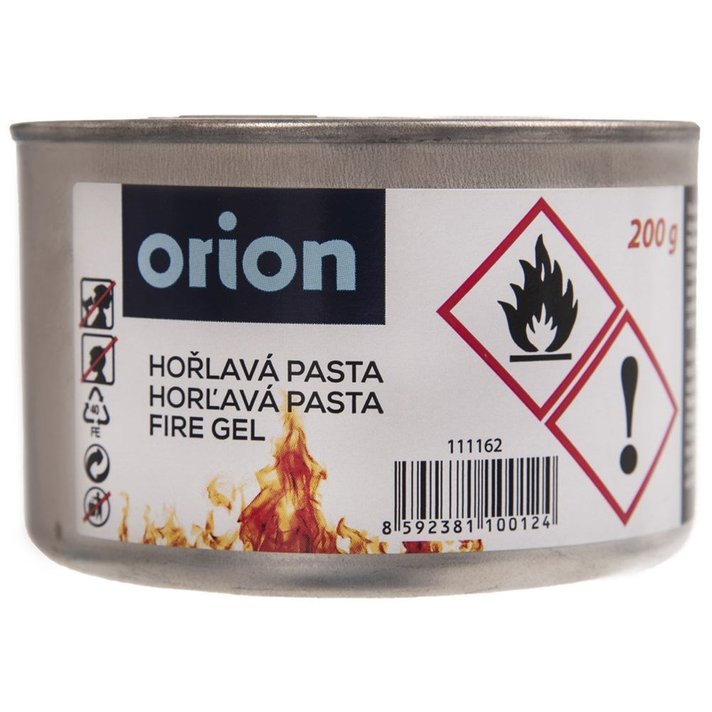 ORION Paste / fuel fire gel for fondue burners FENIX 0,22L