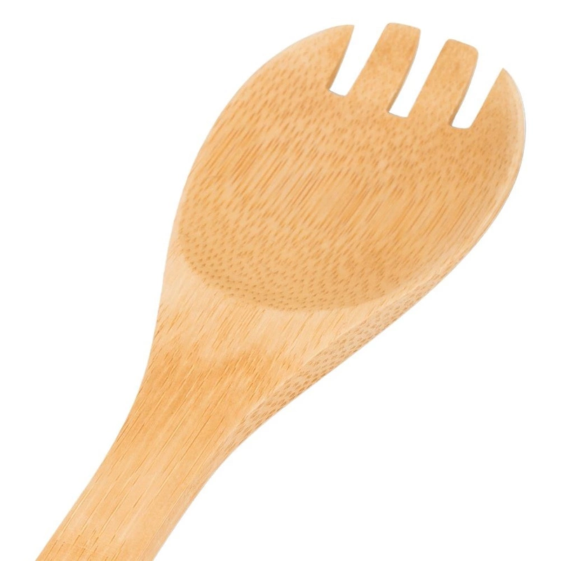 Bamboo serving spoon Terrestrial with silicone handle 32,5 cm