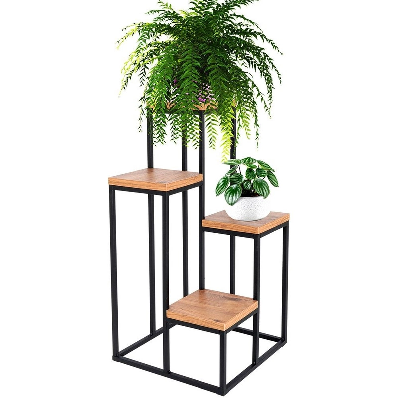 ORION 4-LEVEL metal flowerbed stand base table