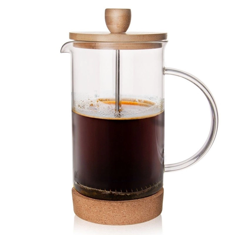 Kaffeepresse Kaffeebereiter Kaffee- &Teepresse Teebereiter Kaffeekanne aus Glas 750 ml