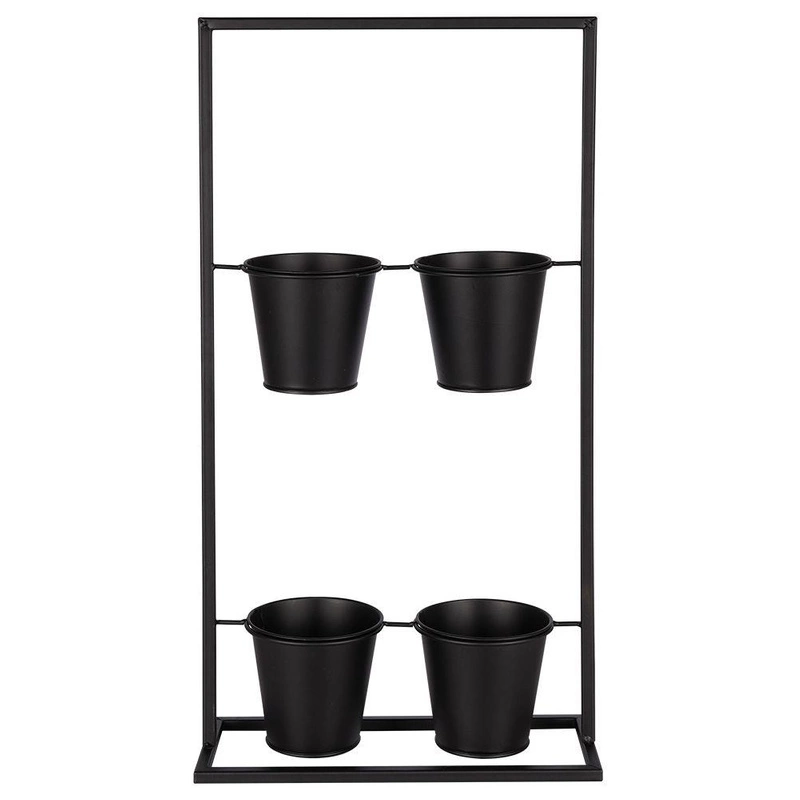 ORION Metal flowerbed stand base for 4x pots