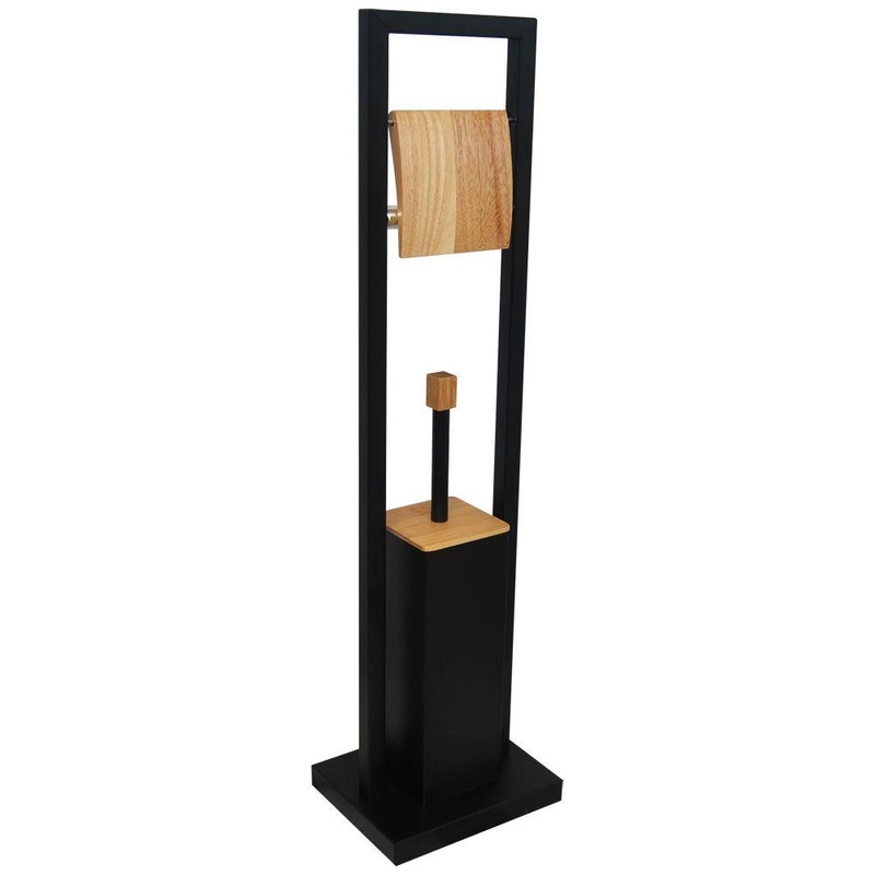 ORION Stand WC brush for toilet handle for paper black