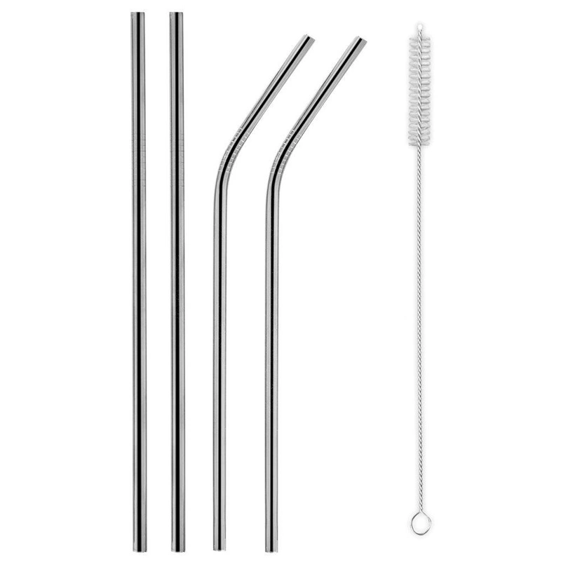 ORION Straws 4x steel metal eco muliple-use